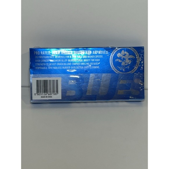 Andale Blues Pro Rated G5 Skateboard Longboard Bearings Set/8 NEW - Picture 2 of 2